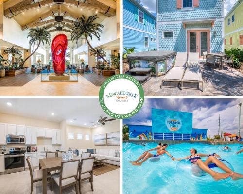 West Kissimmee House | Blue Sky Cottage Near Disney With Private Hot Tub & Margaritaville Resort & Island H20 Waterpark Access - 3008Sr