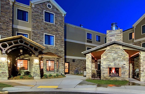 West Valley City Condo | 2 Bedroom Suite Close to Salt Palace Convention Center! Free Breakfast Buffet. Pool, Hot Tub & Waterslide Access.