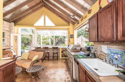 Helotes House | Modern Texas Hill Country Suite Rental for Four near San Antonio