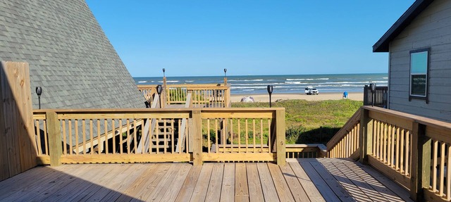 Beachfront Pathway Through the Dune onto the Beach in Surfside Beach