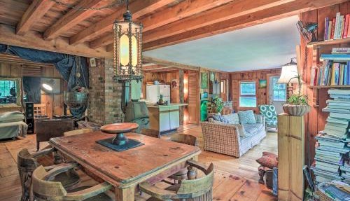 Berkshire Riverfront Ski Cabin: Close to Hiking! in Mill River
