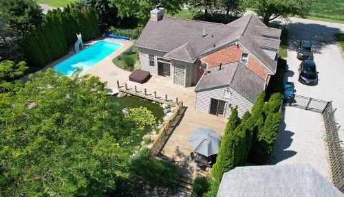 Charming School House with Large Pool in Huron