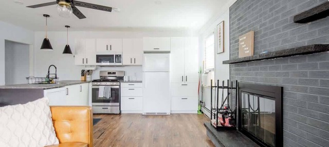 Cozy 1B Apt w/fireplace, full kitch & off str PK in Wilmington