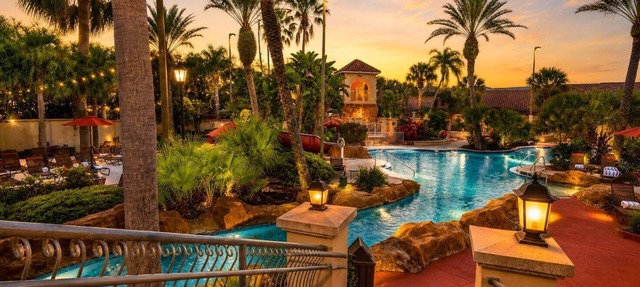 Disney Getaway | Lazy River Water Slide in Davenport