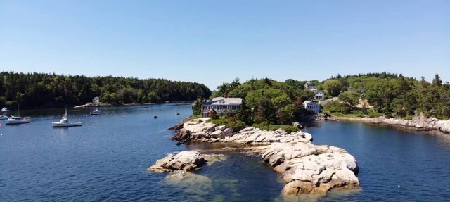 Dramatic oceanfront 270 degrees from Waterfront in Phippsburg