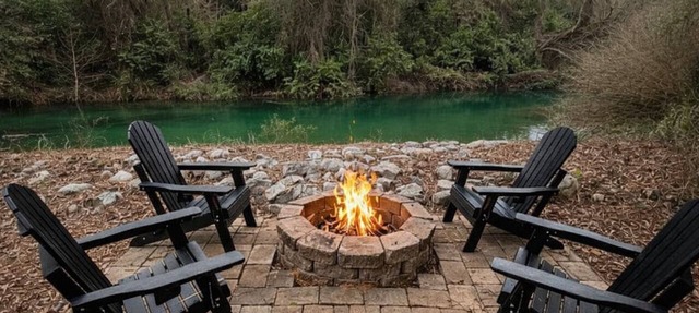 Fall Getaway with River Views Deck Gym 1.5 Acres 4BR Sleeps 10+ in Covington