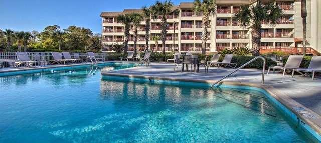 Hilton Head Island Condo with Pool Steps to Beach! in Hilton Head Island