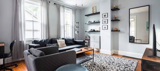 Historic Comfy German Village Haus sleeps6/petsOK in Columbus