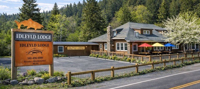 Historic Lodge on the North Umpqua River in Glide