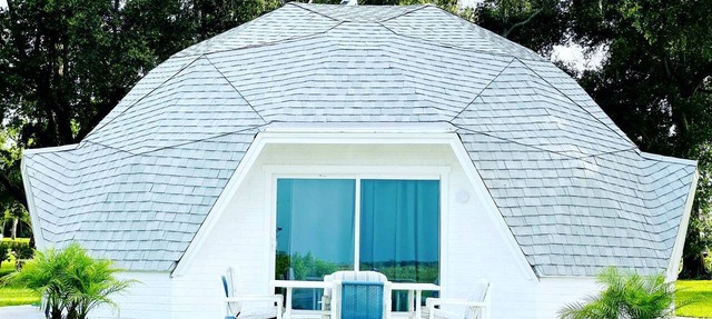 Lakefront Studio Dome for 3 with Kitchen & Patio | Near Orlando Nature Escape in Clermont