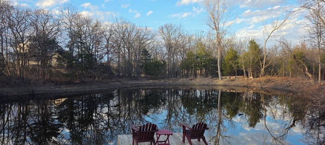 Peaceful Retreat w/Hot Tub, Fire Pit, Dock & Pond in Ada
