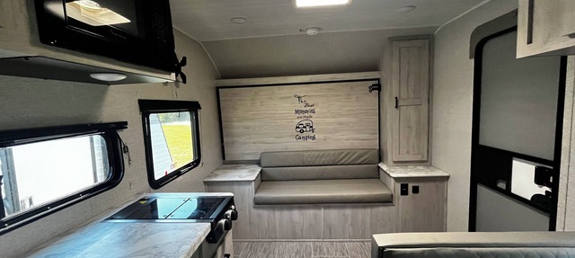 Private campground with camper rental in charming Ridgeway in Ridgeway