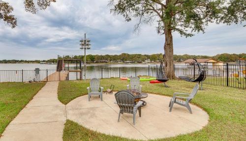 Private Dock & Yard! Modern Getaway in Mabank in Mabank