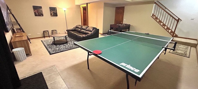 Spacious Deck & Balcony, Game Area, Garage in Glen Ellyn