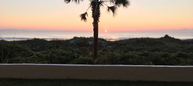 St Augustine Crescent Beach Beachfront Ocean View Patio and Heated Pool in St Augustine