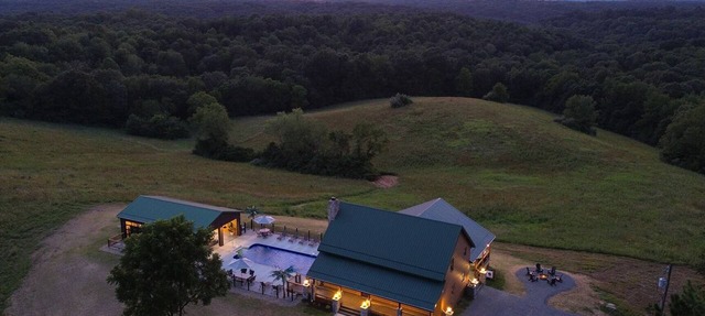 The View at Grizzly Mountain | Hocking Hills, Pool in Creola