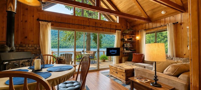 Journeys End/Fish Lake, Hot Tub, Sauna, Dock in Leavenworth